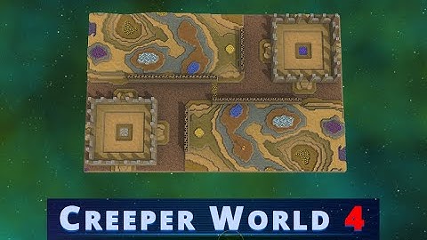 Cursor 10 and a Creeper Cursor Map: Creeper World 4 Part 369