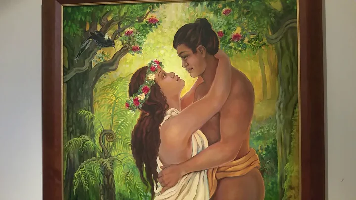 Hi'iaka and Lohiau by Linda Rowell Stevens