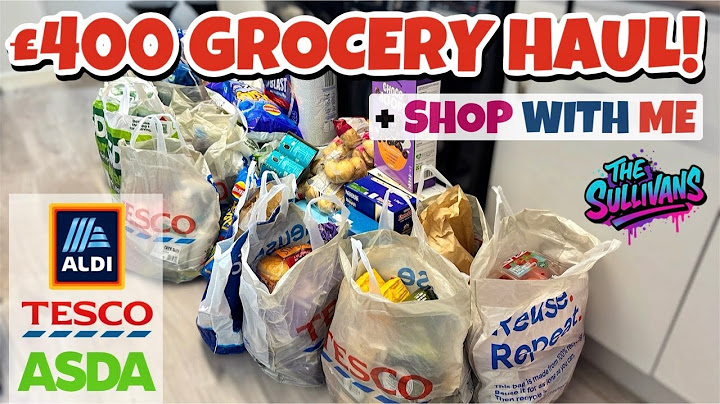 ** £400 HUGE Weekly Shop With Me! ** | UK Mum of 12 | Tesco, Aldi & Asda HAUL