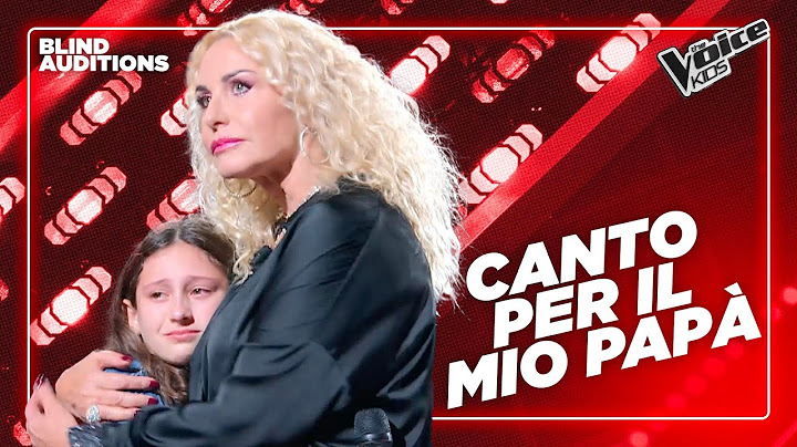 Aurora dedica “Ovunque Sarai” di Irama al suo papà | The Voice Kids 3 Blind Auditions