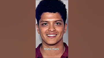 Bruno Mars#then and now