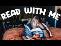 Read with me  2 hours of pomodoro sprints with breaks  light rain ambience  asmr rooms