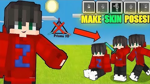 Make Cool Skin Pose🔥 For Minecraft Thumbnail Without Prisma 3D❌ [HINDI]