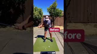 BEFORE/AFTER 1st Lesson with Dylan Smith Golf