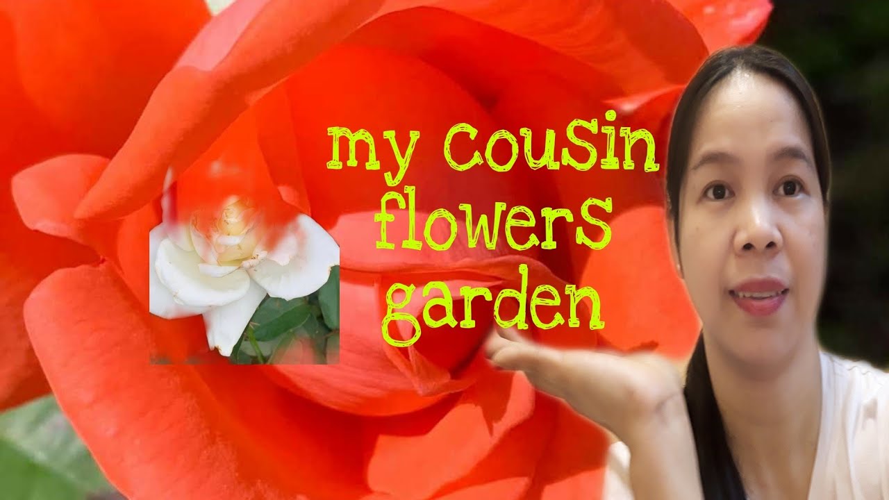 my cousin flowers  garden //mary jane Cortez