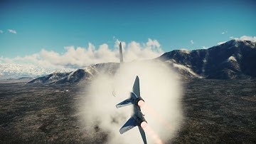 Close Range Showdown: F-14A Tomcat ft. Aim 7E2 Sparrow missile vs. F-14B - War Thunder Aerial Combat