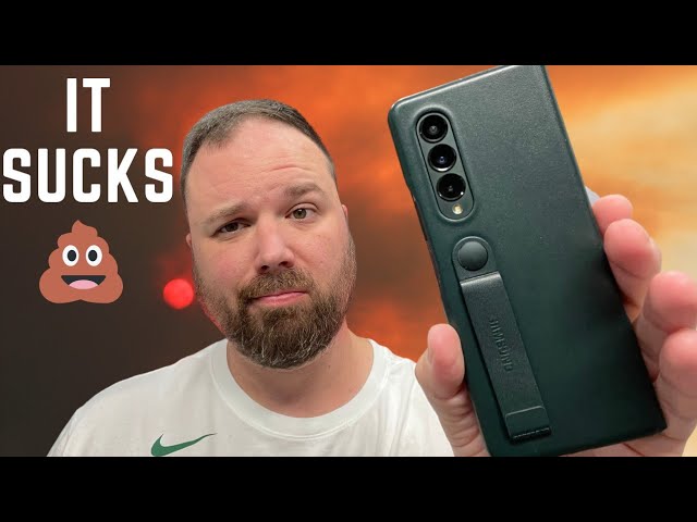 The WORST Samsung Z Fold 3 Case... DO NOT BUY! 💩