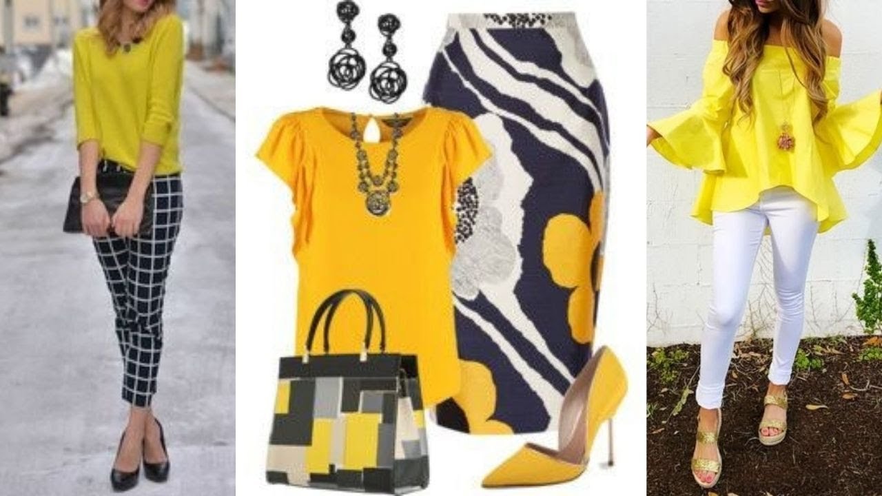 IDEAS DE OUTFITS BLUSA AMARIILA VERANO 2022💛OUTFITS WITH YELLOW BLOUSE - YouTube