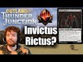 Invictus rictus outlaws of thunder junction mtg arena