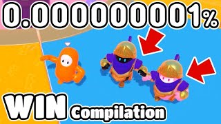 Super Unlikely Win Compilation - Fall Guys