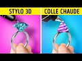 PISTOLET À COLLE vs STYLO 3D || Idées De Bricolage Créatives Et Astuces Sympas