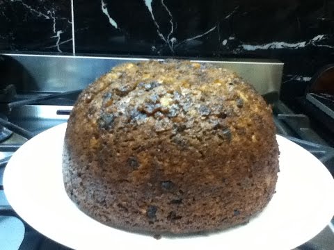 Easy Tasty Christmas Plum Pudding / Steamed Fruit Cake Recipe