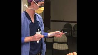 Light Wand Intubation Demo