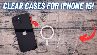 FNTCASE - iPhone 15 Clear Cases REVIEWED! // Tempered Glass Screen Protector Included!