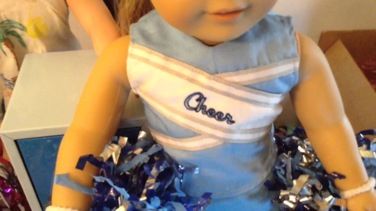 Opening a cheerleading outfit for my American Girl Doll off of Ebay