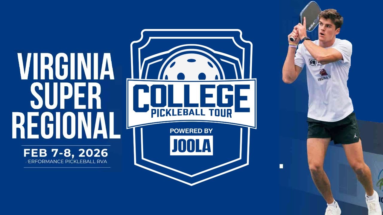 Virginia Super Regional (Court 3) | 2026 Collegiate Pickleball Tour