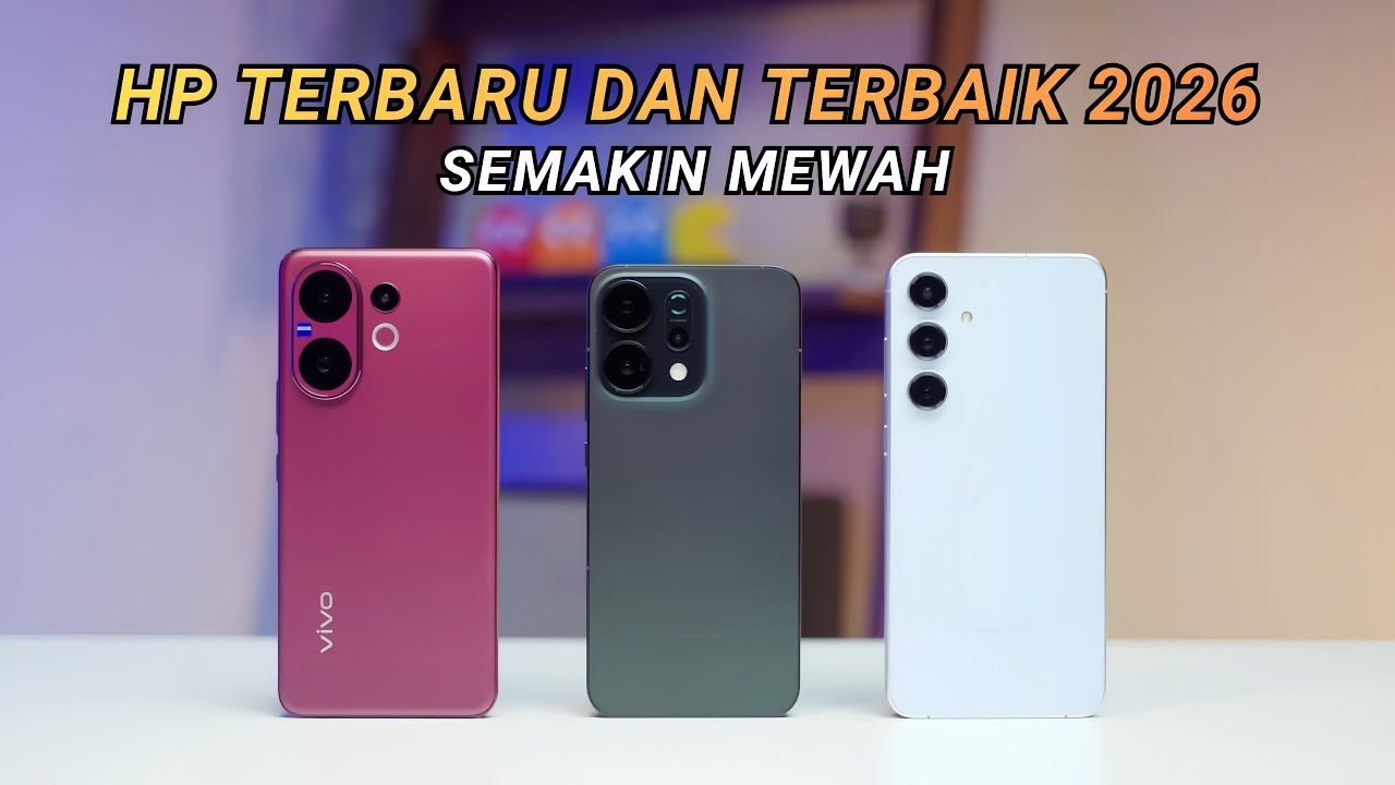 AWAL TAHUN MENGGEBRAK PASAR !! 10.000MAH, RAM 12/1TB - HP BARU RILIS TERBAIK 2026
