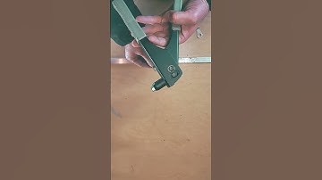 Pop Rivet Tool #learn #diy