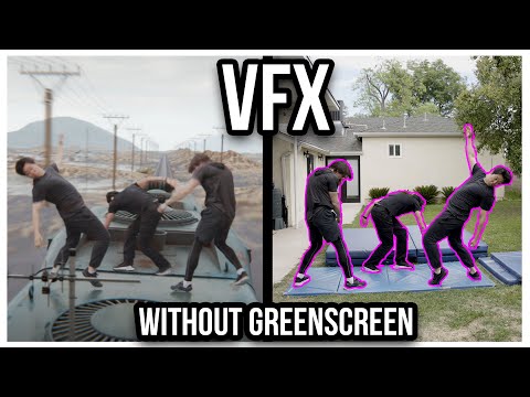 Making VFX with or without GREENSCREEN - what's better?