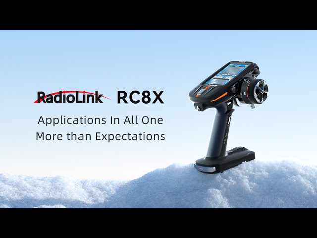 RadioLink New Arrival 8CH RC8X Transmitter - YouTube
