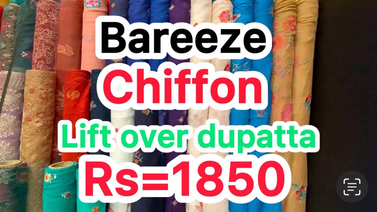 Bareeze | lift over | dupatta low price | chiffon beautiful dupatta 