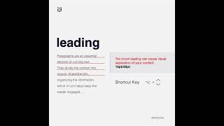 Typography Tips: Leading & Line-height