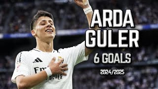 Arda Güler - All 6 Goals For Real Madrid - 20242025