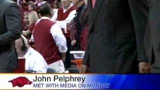 Pelphrey Talks To Ark. Press For Final Time