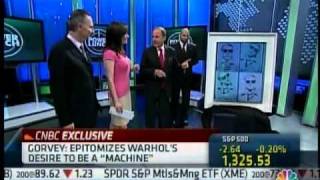 Andy Warhol Self Portrait debut on CNBC