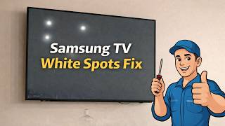 Samsung TV White Spots on Screen? Easy Fix (White Dots / Bright Spots Solution) screenshot 5