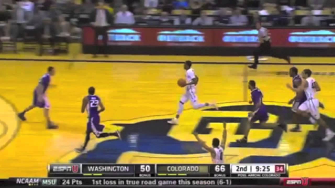 Jaron Hopkins Posterizes Washington's C.J. Wilcox