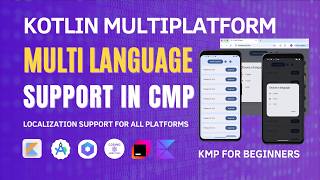 Multi Language Support in Compose Multiplatform App | Localization in KMP - KMP for Beginners