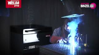 Binzel | xFUME FLEX lasrookafzuigunit - Welda Group