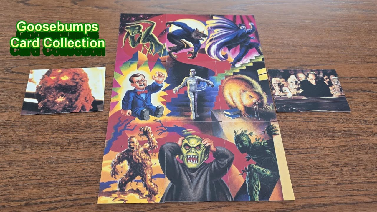 Goosebumps Complete Set Of 1996 Topps Cards!
