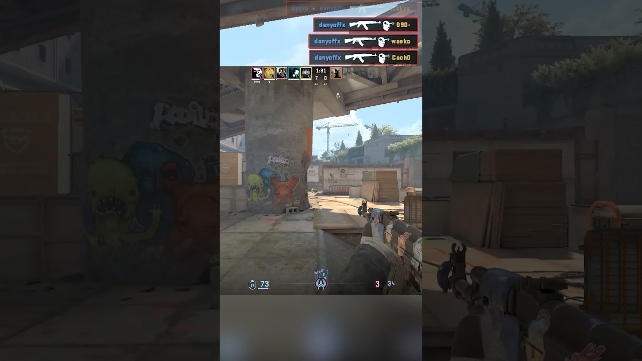 o damn #cs2 #counterstrike #faceit