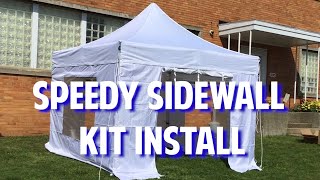 Speedy Sidewall Kit Install | Adding Sidewalls to your Speedy Tent