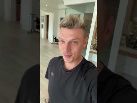 Nick Carter IG LIVE VIDEO - Saiorse & Pearl [August 14th, 2021]