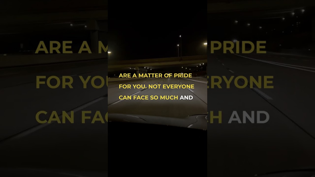 The distance you travelled, the obstacles you have overcome, the doubts you fought, the pain you ...