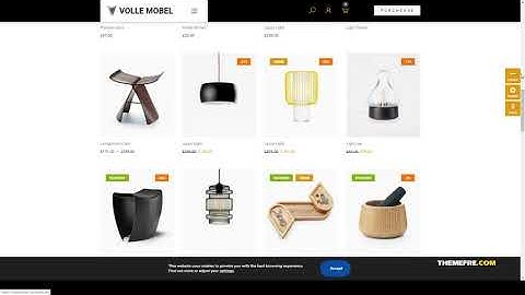 Vollemobel - Furniture WooCommerce WordPress Theme dokan organic Website Builder