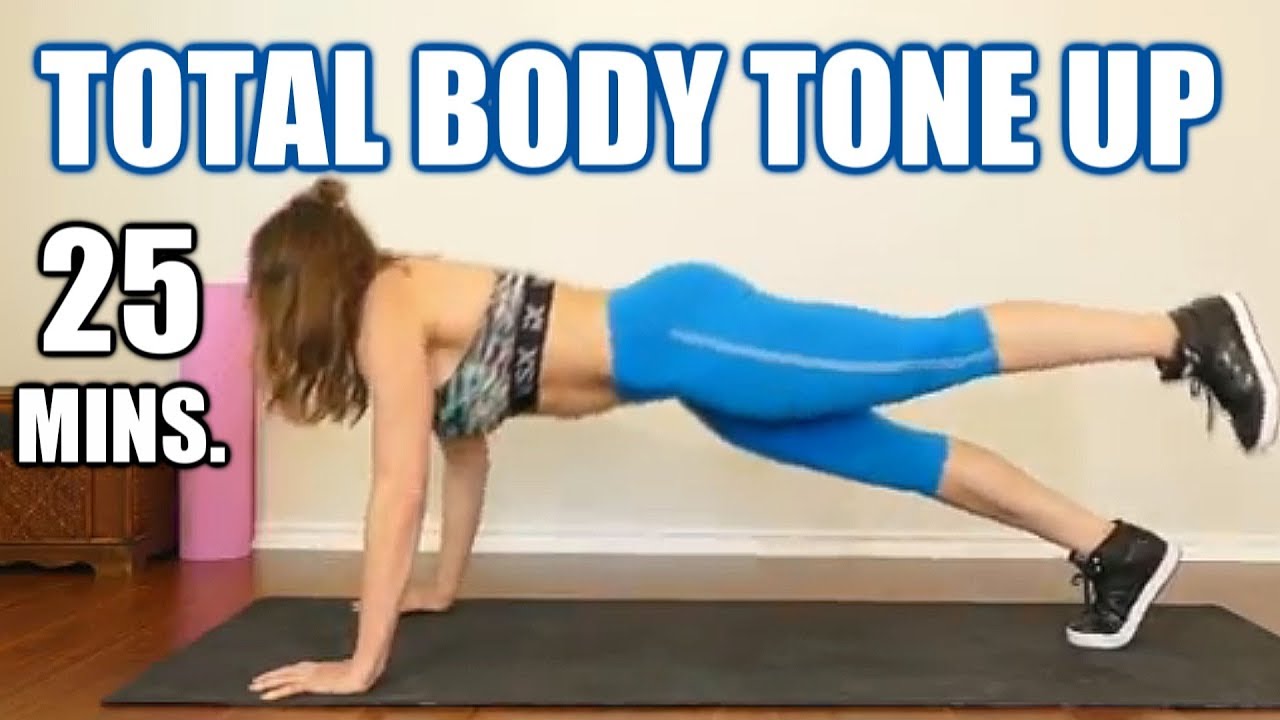 Cardio, Strength & Stretching, Total Body Toning, 25 Minute Workout  with Dani Nicole