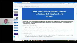 School of The Harvest: Disciple Ready, Class, Module DS101
