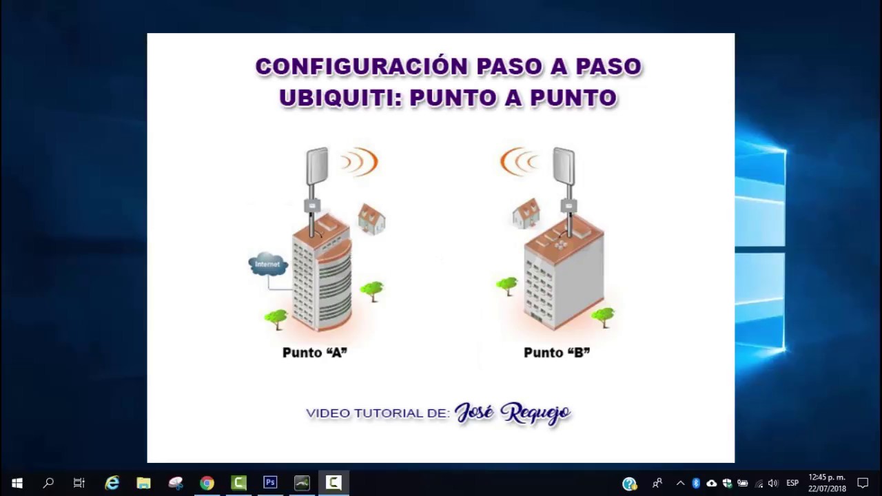Configuración PASO A PASO de equipo Ubiquiti PUNTO A PUNTO