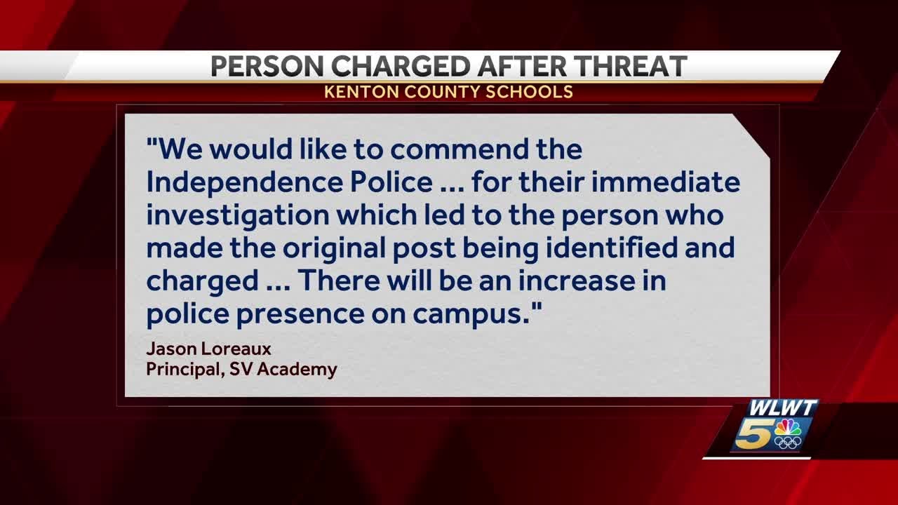 District: 1 charged after making online post threatening northern Kentucky school