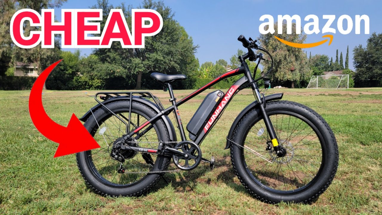 CHEAPEST Fat Tires Ebike! Funhang Electric Bike Review