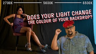 Everything You Need to Know About the Science of Backdrop Colour and Lighting!