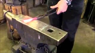 Forging Two Paring Knives by Nick Rossi, AP