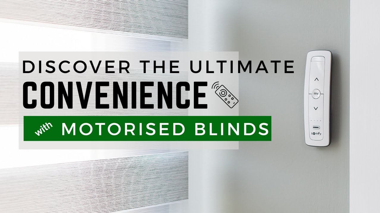 Smart Living Starts Here: Motorised Blinds Installed by Somfy Certified Experts ⚡️