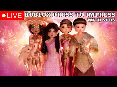 🔴Roblox Dress to Impress LIVE |with SUBSCRIBERS! 👗✨ Roblox Fashion Show & Theme Challenges