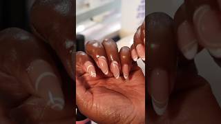 Nail Hack Alert! DIY Gel X Nails At Home! #nailstyle #diynails #gelx