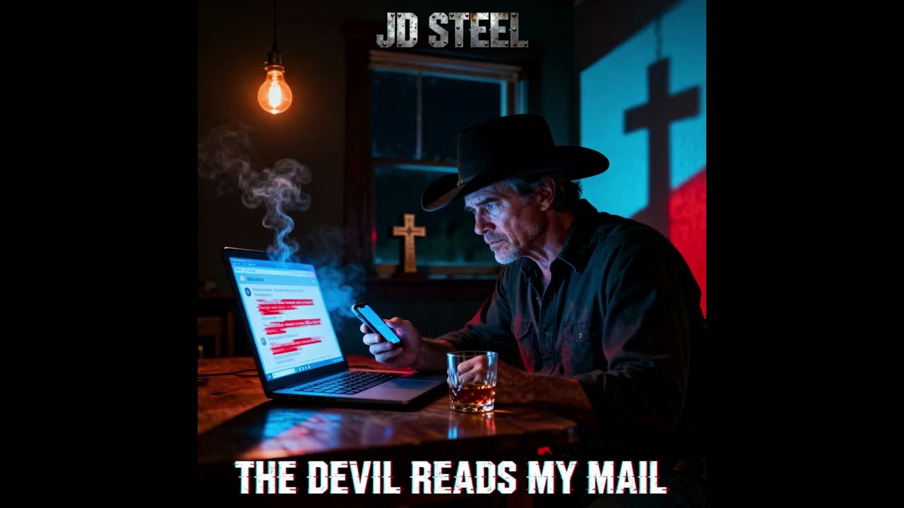 The Devil Reads My Mail — JD Steel | Dark Outlaw Country (Official Music Video)